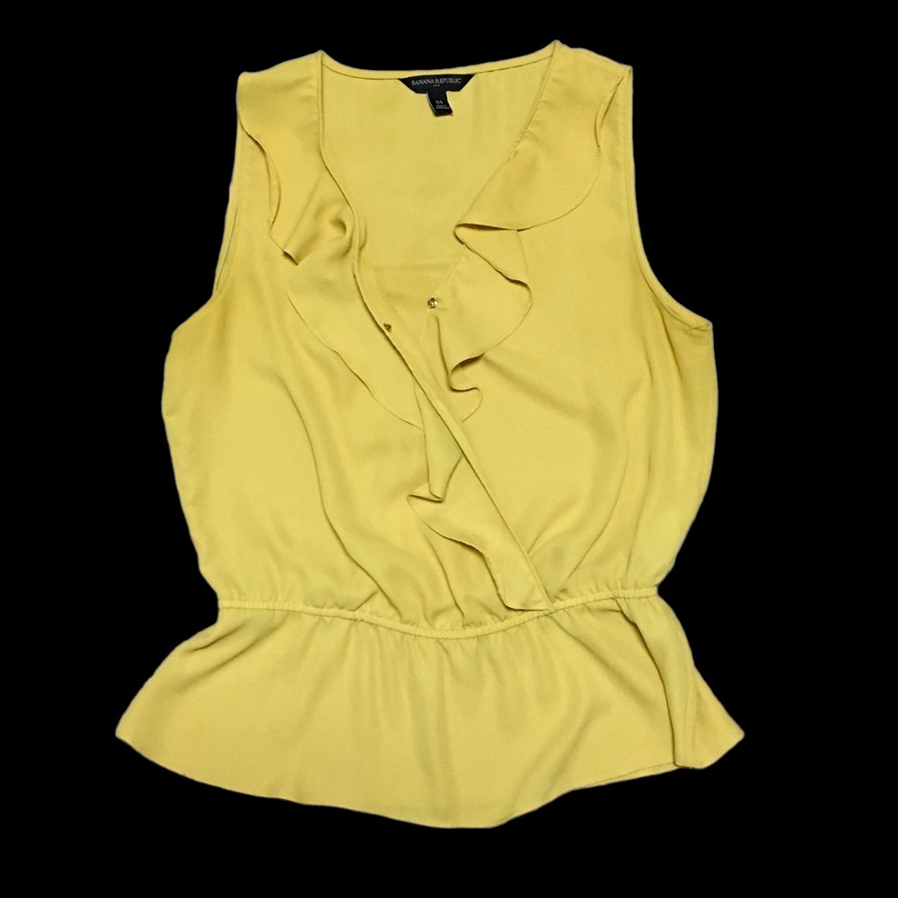 Banana Republic Ruffle Tank - Picture 3 of 5